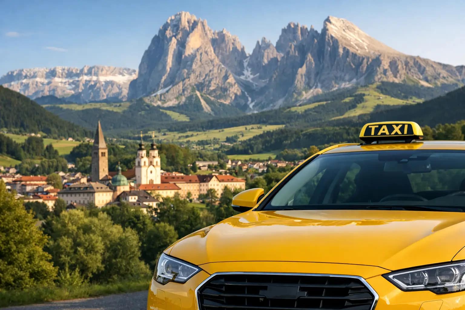 Taxi Bressanone and Dolomiti Area