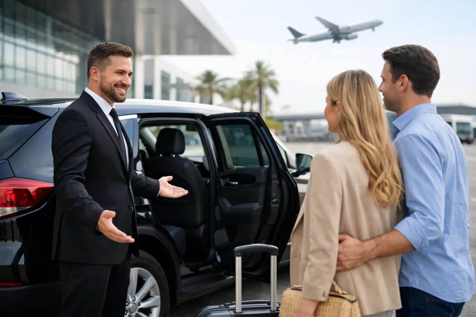 Come prenotare transfer aeroportuale privato