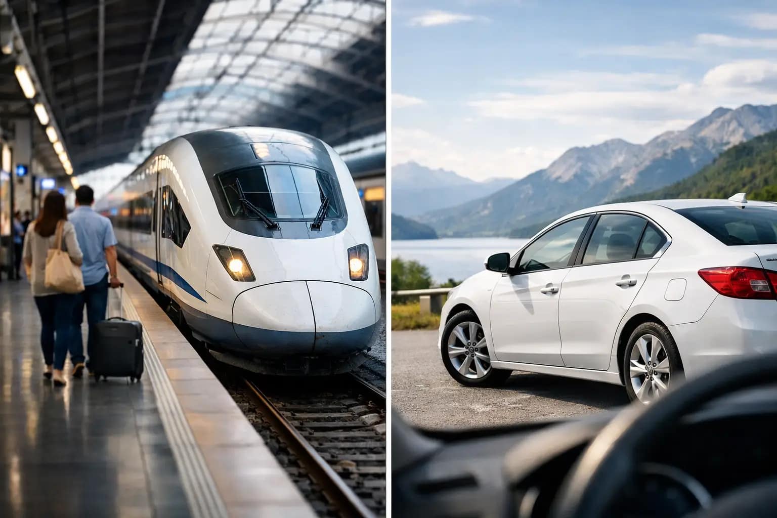 Train Transfer or Rental Car: Which Fits Your Trip?