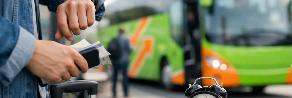 Get to a FlixBus Stop on Time and Plan Ahead